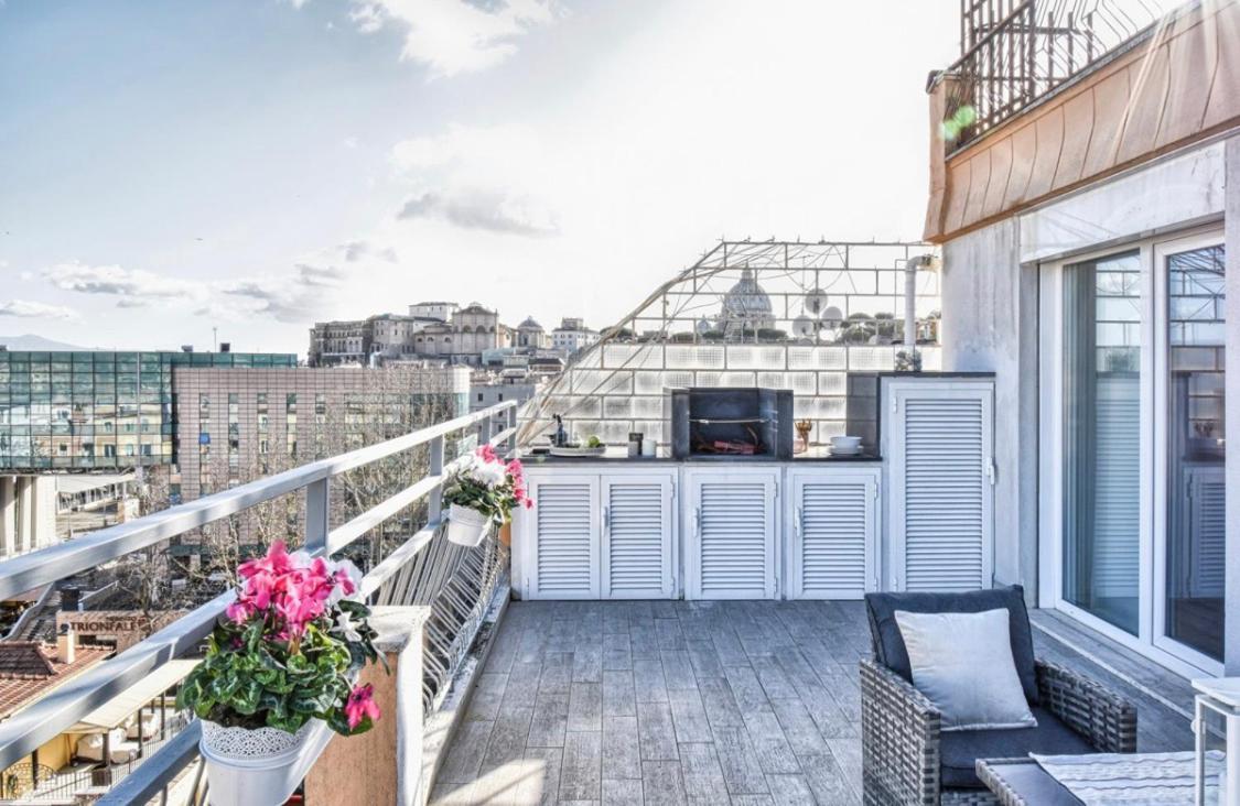 St. Peter Penthouse Daire Roma Dış mekan fotoğraf